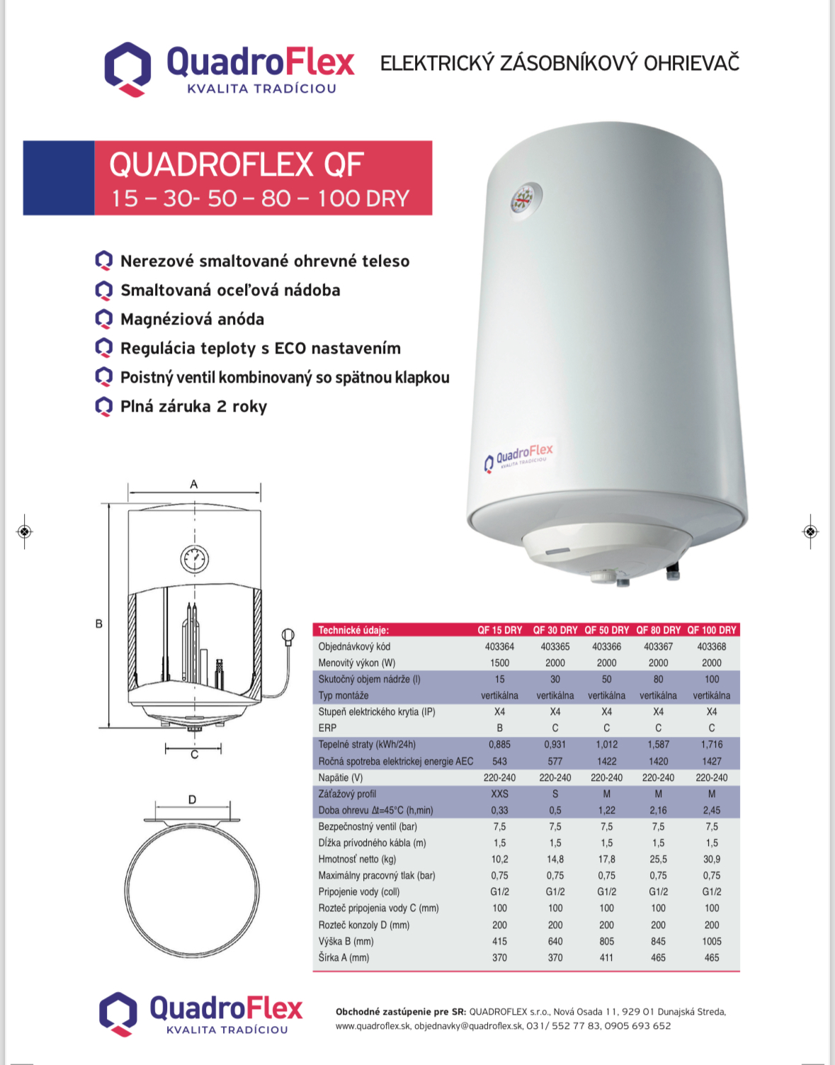 Elektricky-ohrievac-vody-zavesny-QEF-DRY-80l