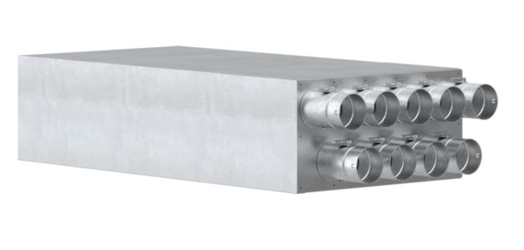 System-vzduchovych-rozvodov-LVS-VT9E-Rozdelovac-vzduchus-nastavovacimi-klapkami